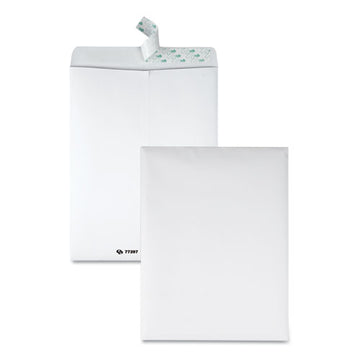 Quality Park™ Tech-no-tear Catalog Envelope, #13 1-2, Cheese Blade Flap, Self-adhesive Closure, 10 X 13, White, 100-box freeshipping - TVN Wholesale